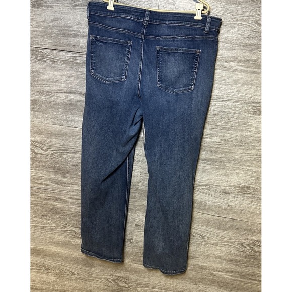 Maurices Womens‎ Plus Sized  22W Skinny jeans Medium Wash Pockets Cute High Rise - Picture 2 of 6